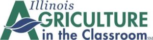 A logo for the illinois agriculture and forestry council.