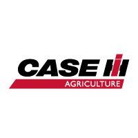 A case ih logo is shown on the side of a white background.