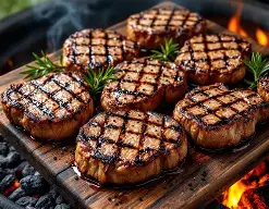 Bourbon Marinated Steaks