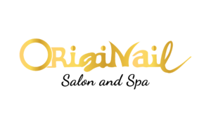 A gold colored word that is written in the style of graffiti.