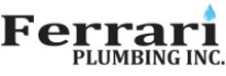 A black and white logo of a plumbing company.