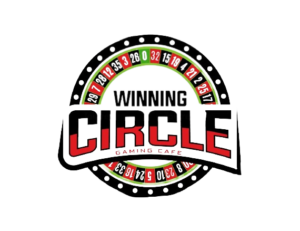 A logo of the winning circle casino.